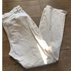 Lee All‎ Day Pants Womens Size 12 Medium Beige Khaki Casual Chino Trousers